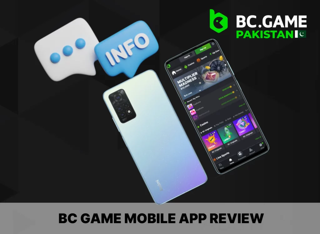 BC Game app overview