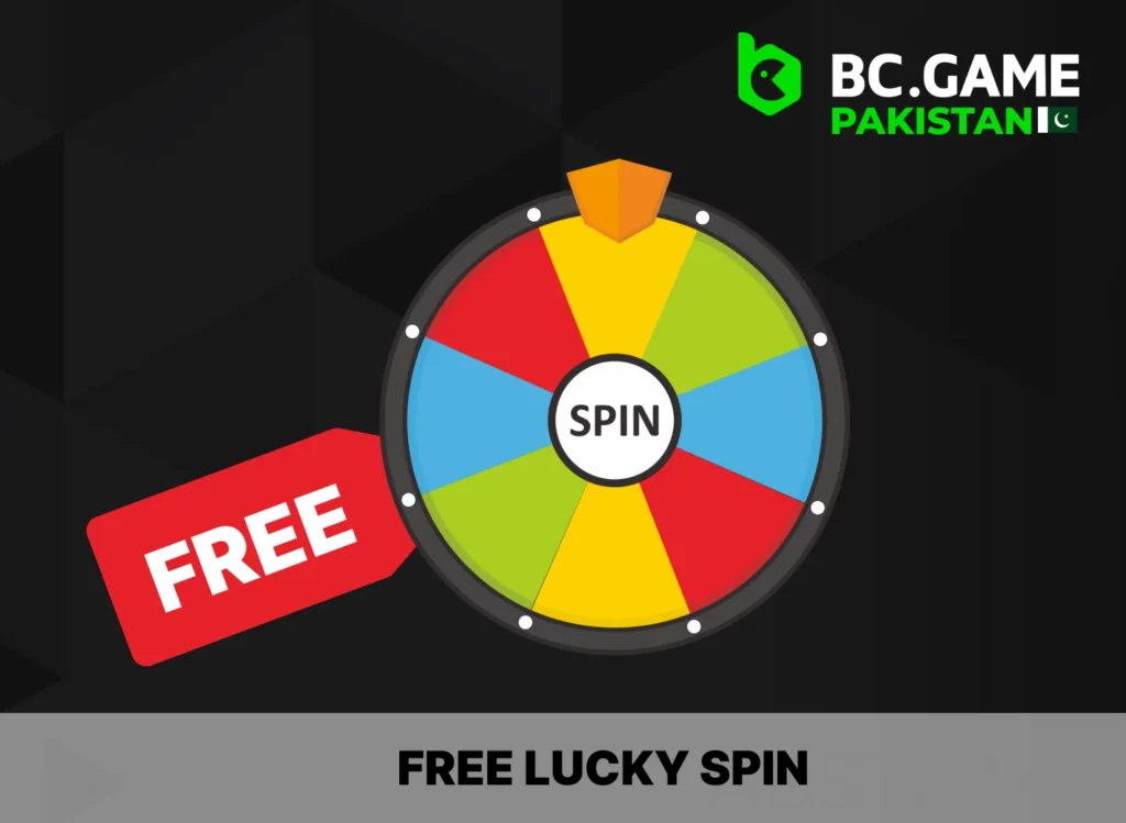 BC Game Lucky spin bonus