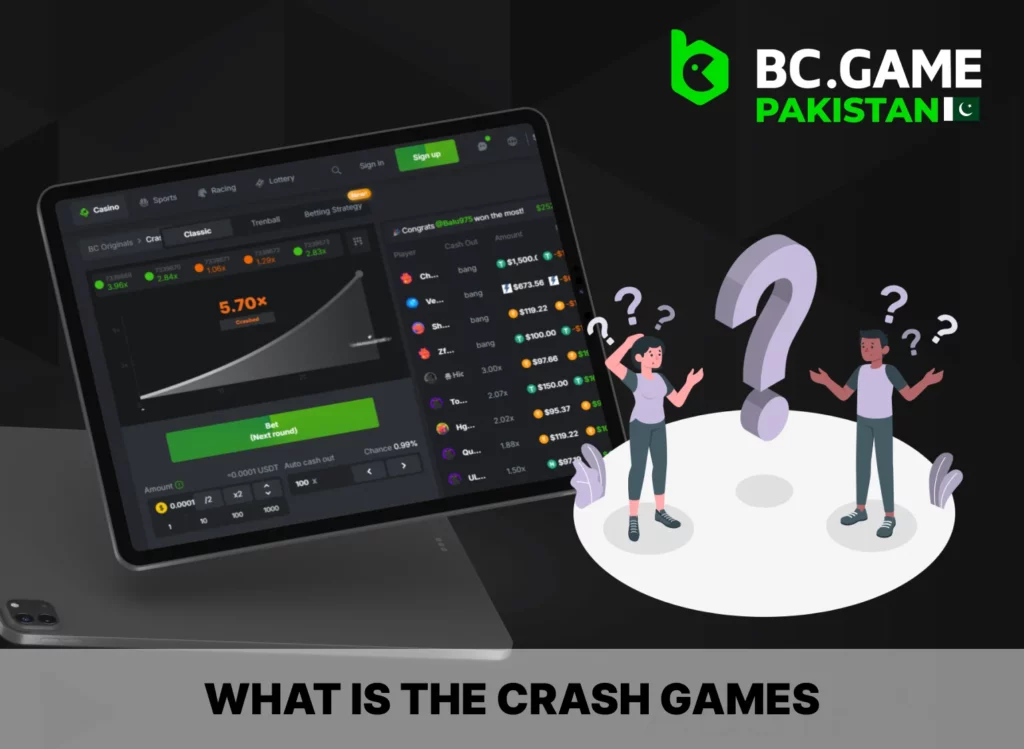 information about BC Game Crash