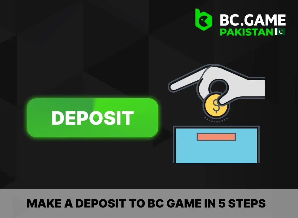 5 steps to make a deposit