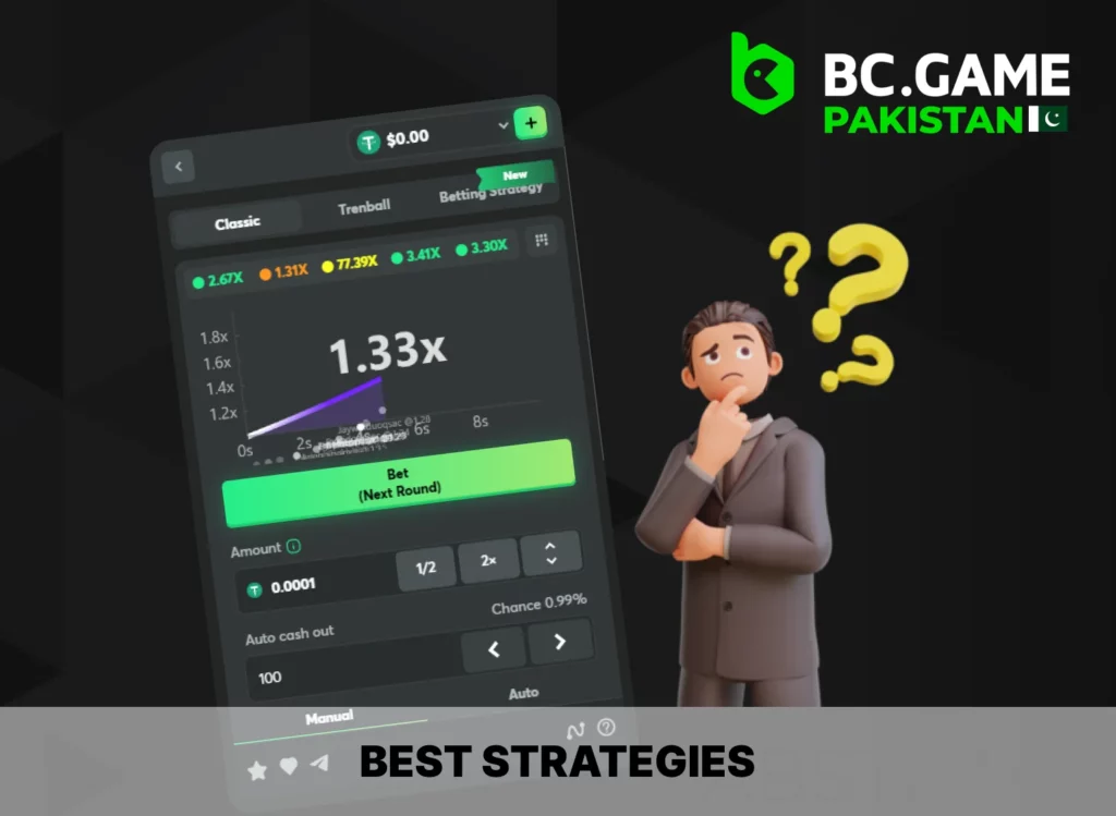 Best strategies to play crash games at BC Game Pakistan