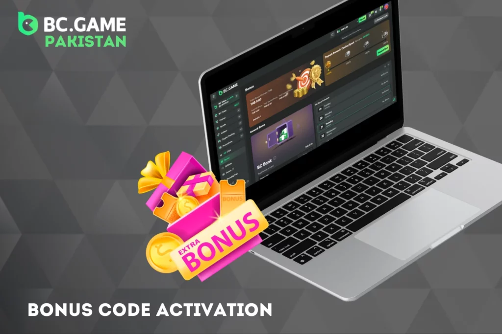 Enjoy BC.Game benefits by activating bonus code
