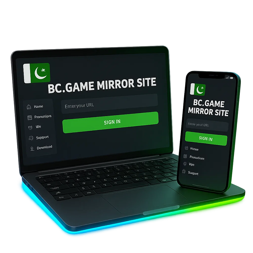Quick Access to BC Game Mirrors in Pakistan