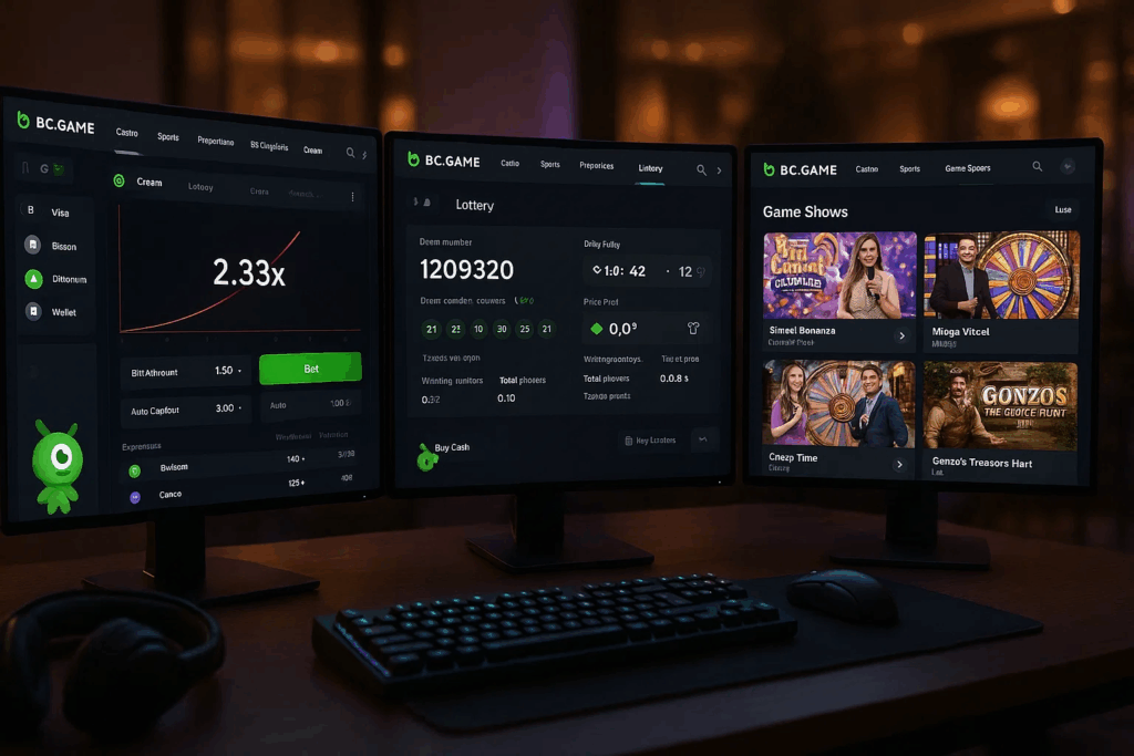 Explore BC Game’s Additional Casino Areas