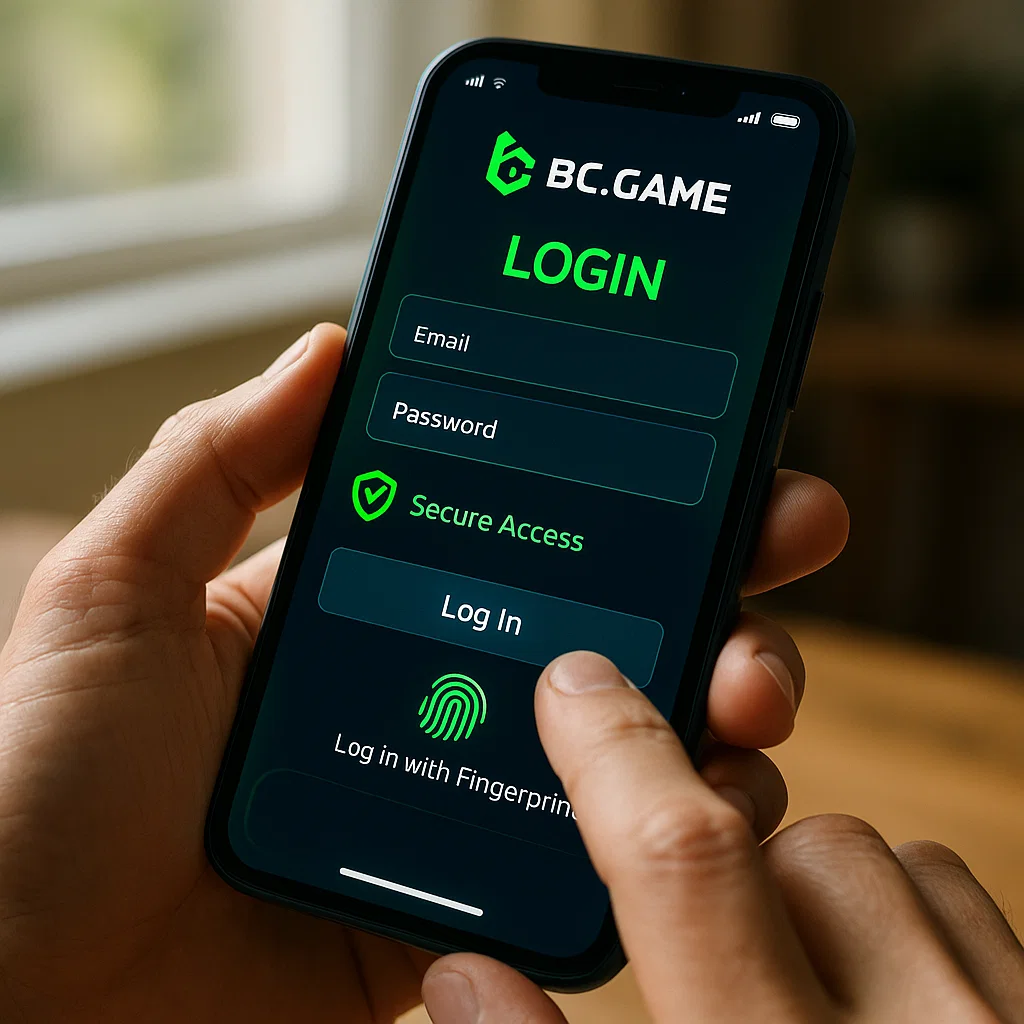 BC Game Mobile App Login