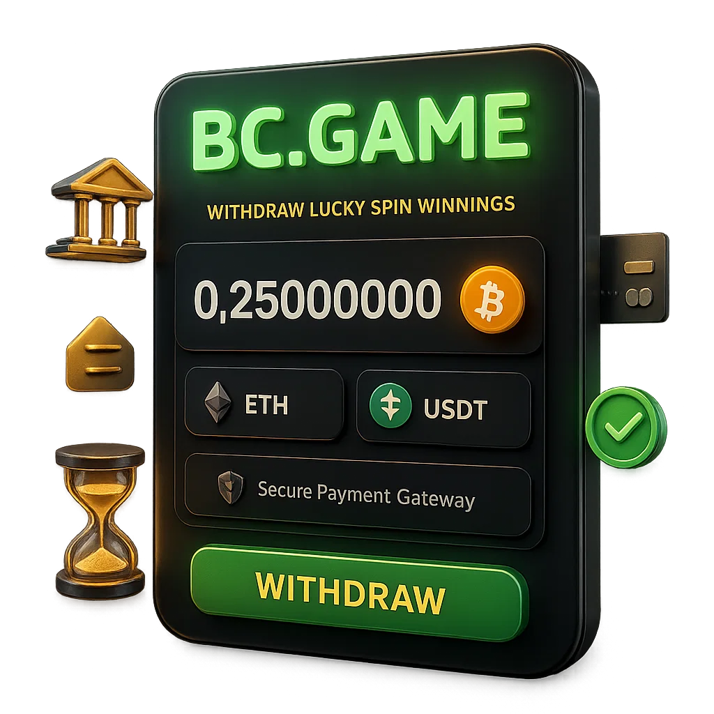 Withdrawal Process for Lucky Spin Winnings