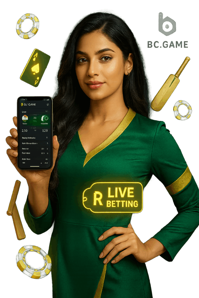 Cricket Live Betting at BC Game