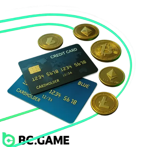 BC.Game payment methods available on the platform