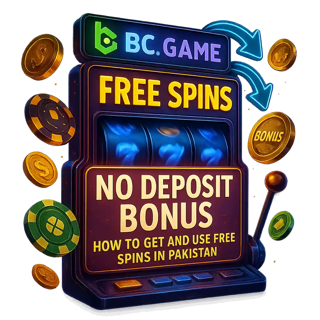 BC Game Free Spins 2025: How to Get & Use in Pakistan | No Deposit Bonus