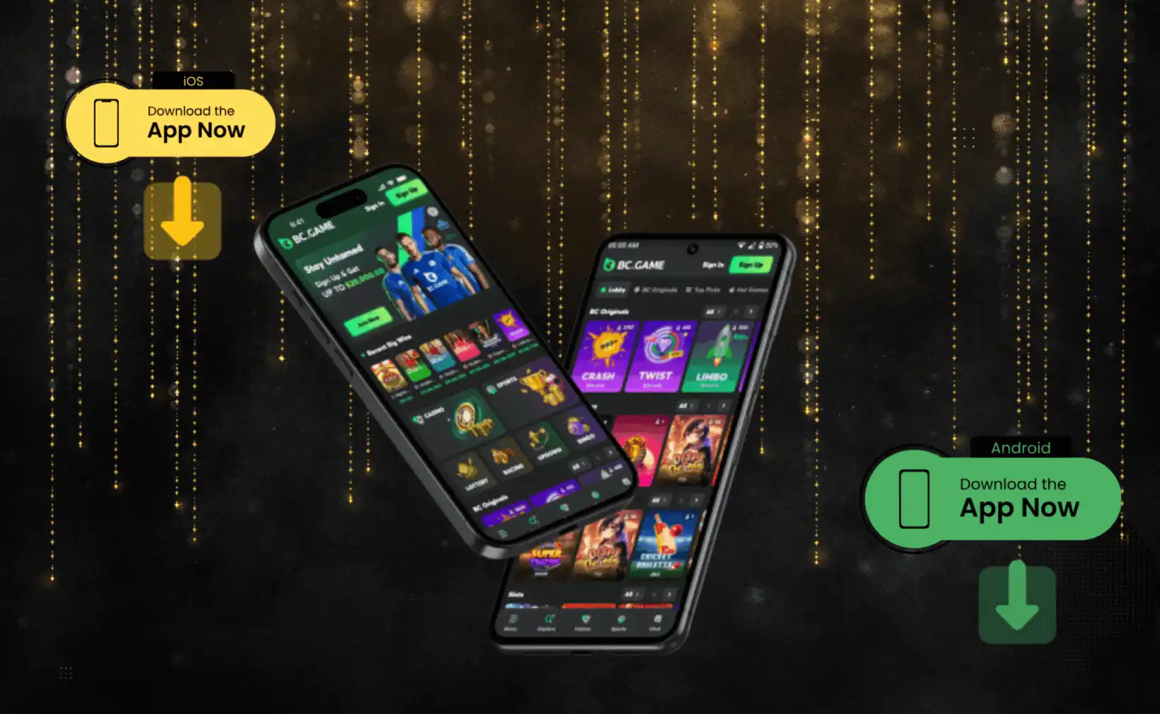 Mobile App: Twist BC.Game on Android & iOS