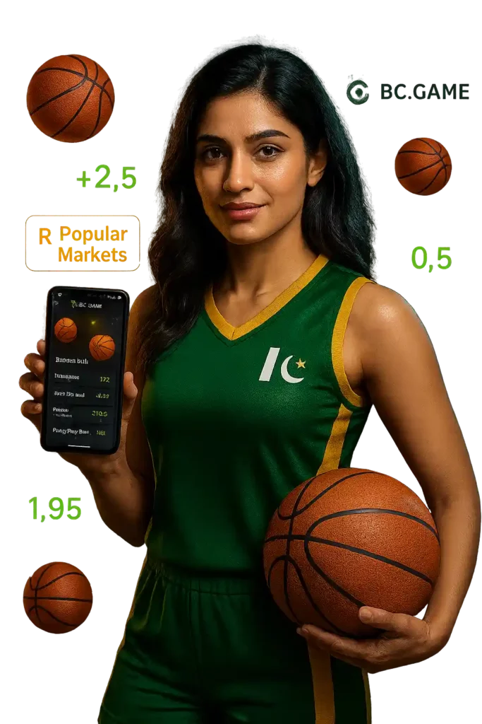 Popular Basketball Betting Markets on BC Game