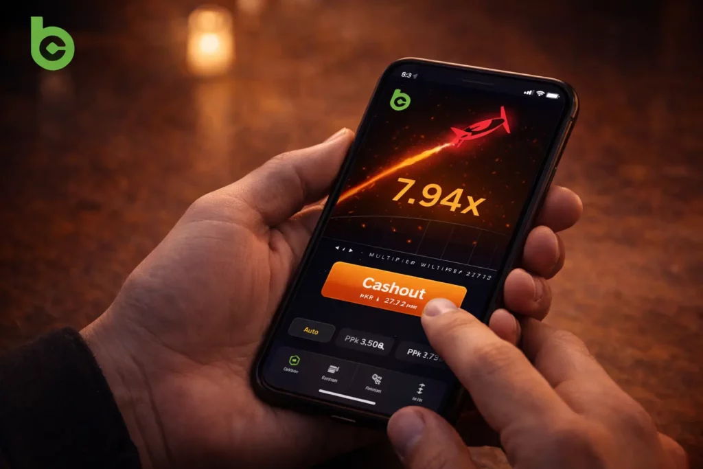 Aviator crash game at BC Game