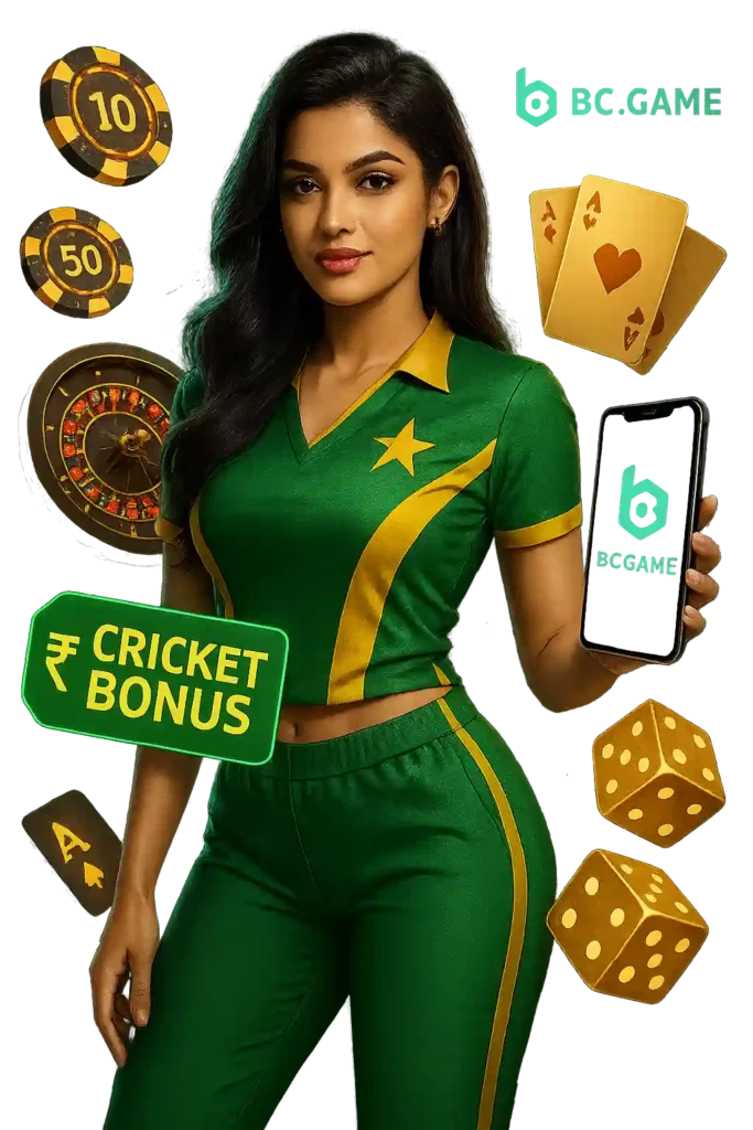 Cricket betting at BC Game