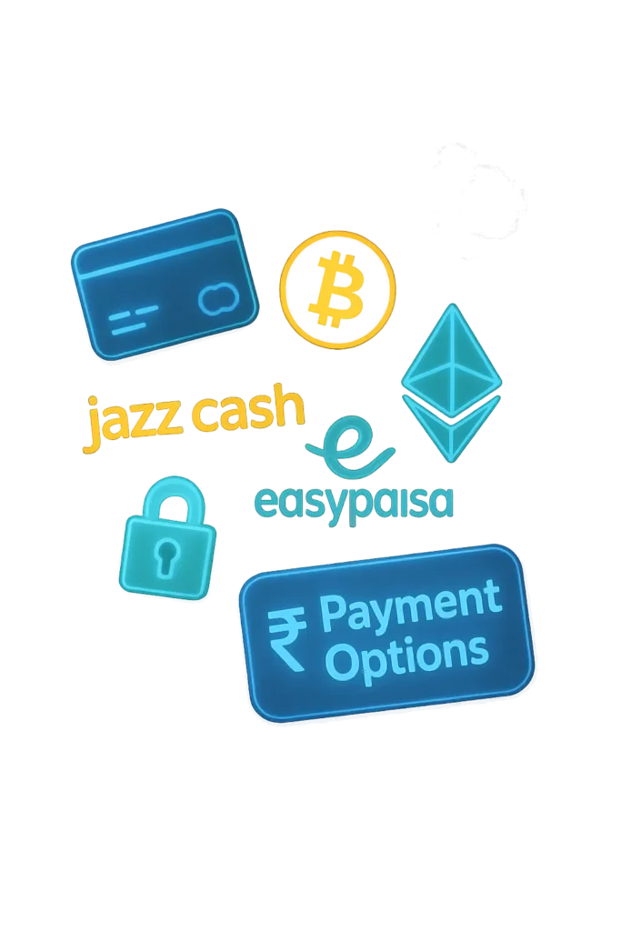 Payment Methods for Pakistani Users