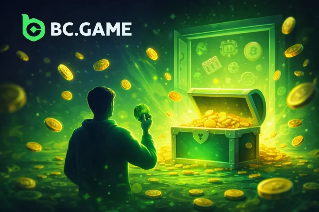 BC Game first deposit bonus explained