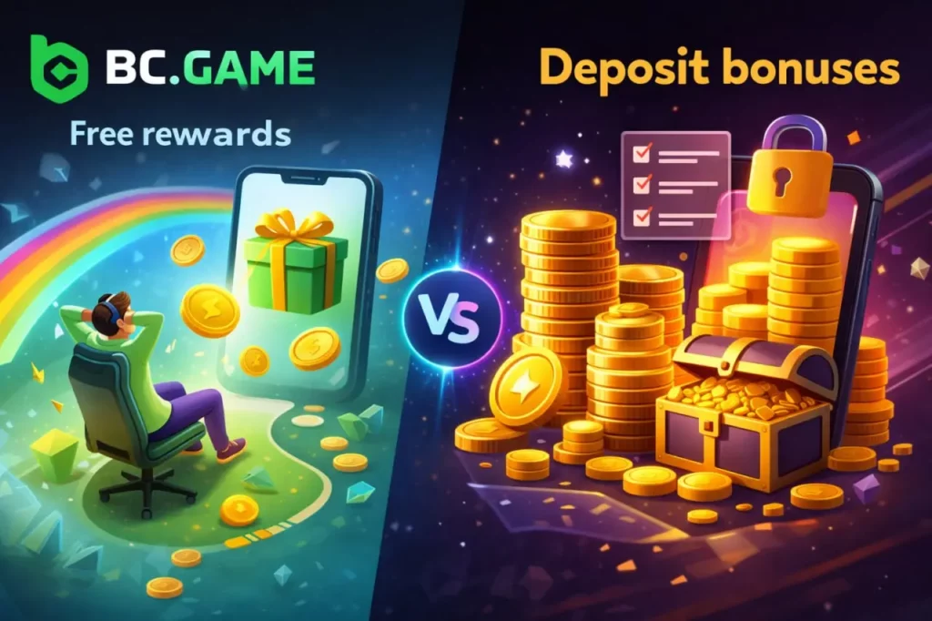 Differences between free and deposit bonuses