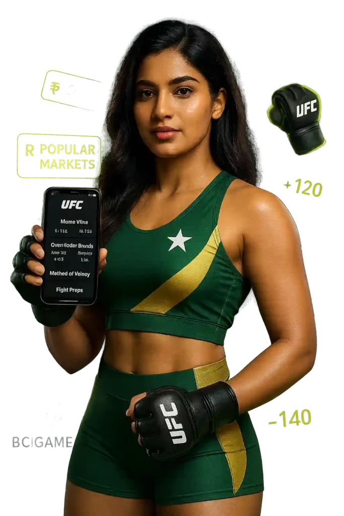 Popular UFC Betting Markets on BC Game