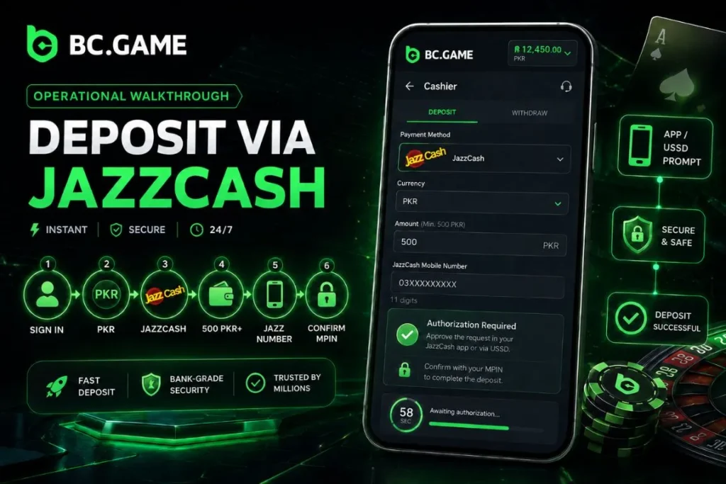 How to Deposit via JazzCash