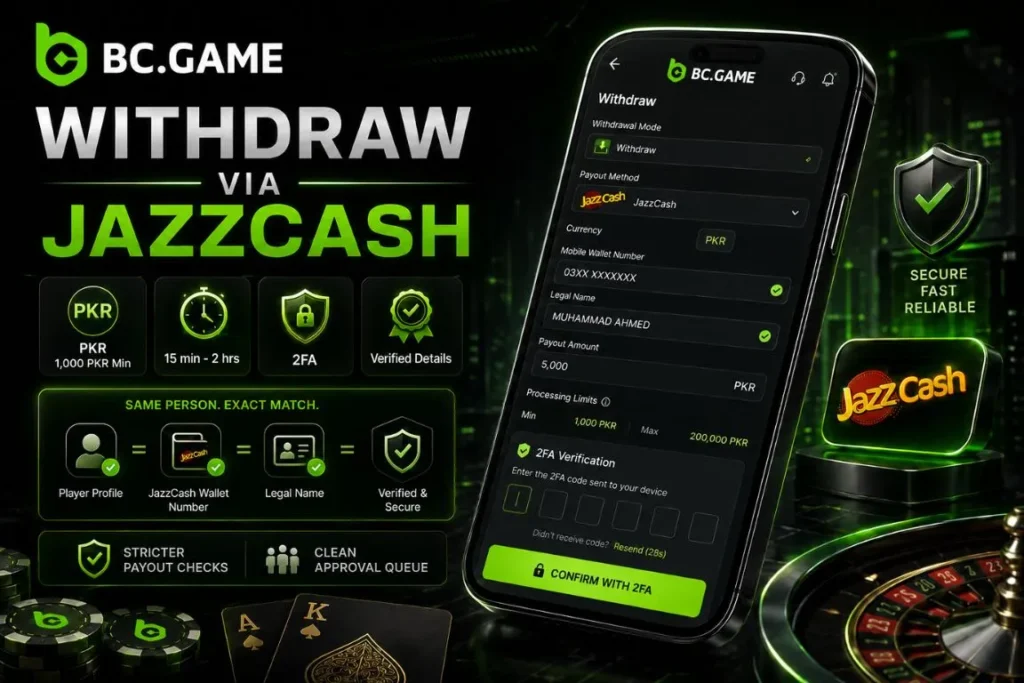 How to Withdraw via JazzCash